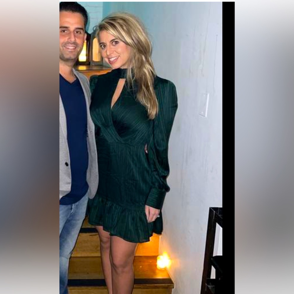 Bloomingdale’s Emerald Green Dress